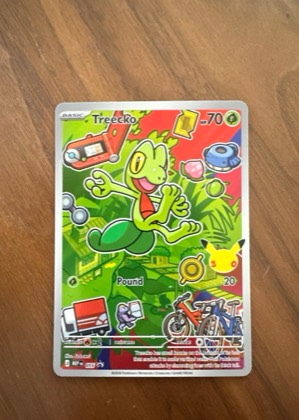 Treecko -  055, graded 9.5