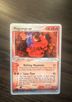 Magcargo ex, graded 9.0