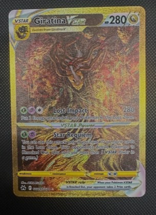 Giratina VSTAR (Secret), graded 9.0