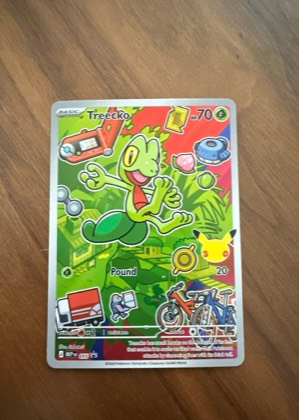 Treecko -  055, graded 9.5
