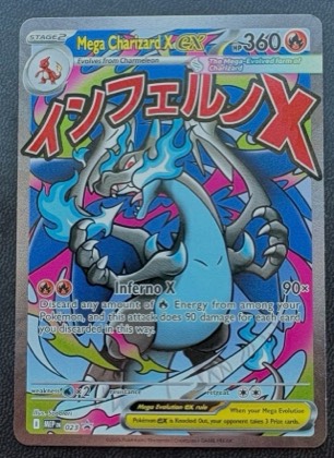 Mega-Glurak X EX graded 9.5