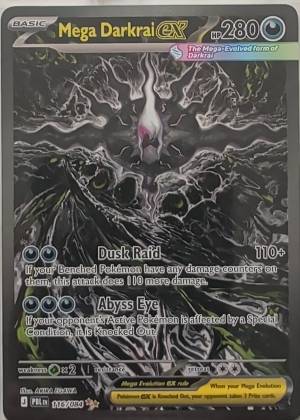 Mega Darkrai ex - 116/084 graded 6 & below