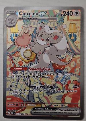 Cinccino ex graded 9