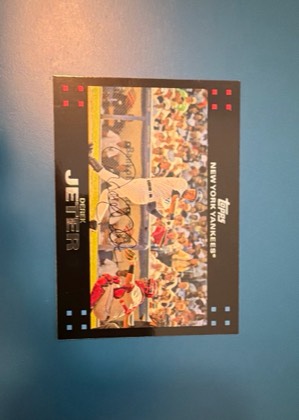 Derek Jeter, graded 7.5