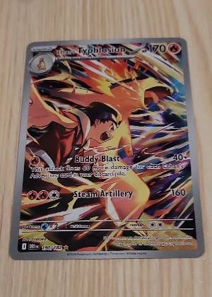 Ethan's Typhlosion, graded 9.0