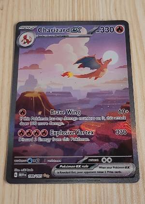 Charizard ex graded 9