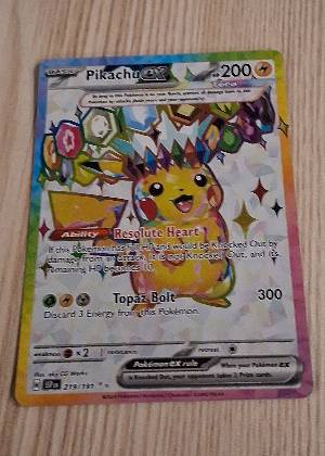 Pikachu ex, graded 9.0