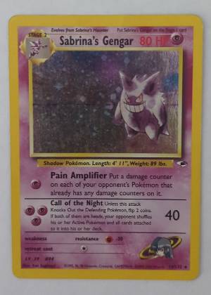 Sabrina's Gengar graded 9