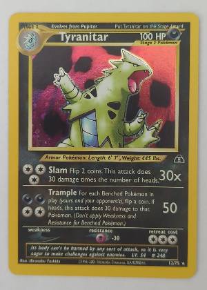 Tyranitar, graded 9.0