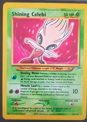 Shining Celebi, graded 9.0
