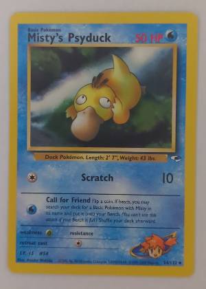 Misty's Psyduck, graded 9.0