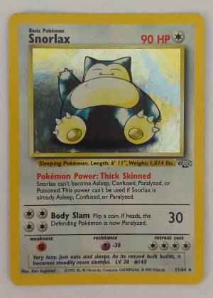 Snorlax graded 8