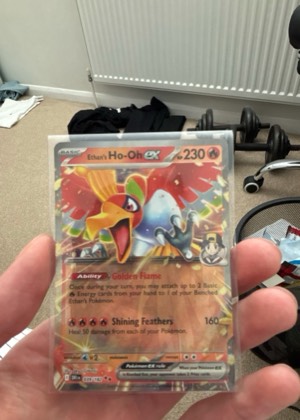 Ethan's Ho-Oh ex graded 9
