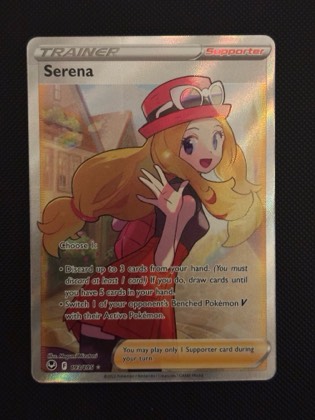 Serena (Full Art), graded 9.0