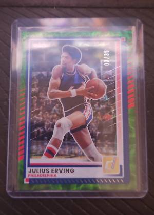 Julius Erving, graded 9.0