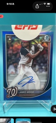 James Wood, graded 9.0