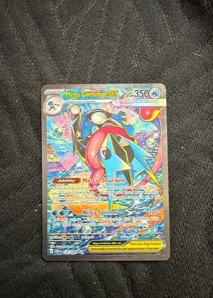 Mega Greninja ex, graded 9.0