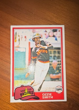 Ozzie Smith, graded 8.0