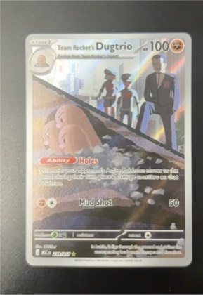 Team Rocket's Dugtrio, graded 9.5