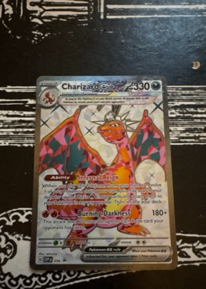 Charizard ex, graded 9.0