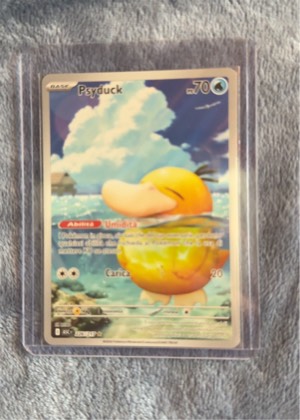 Psyduck - 054/165 graded 6 & below