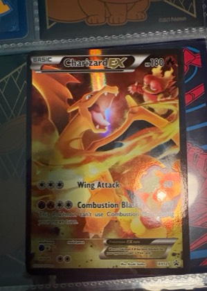 Charizard EX - XY121, graded 7.5