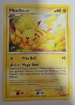 Pikachu graded 8