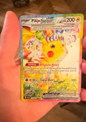 Pikachu ex, graded 9.0