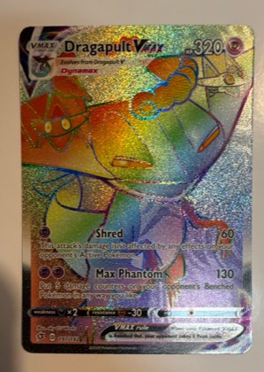 Dragapult VMAX (Secret), graded 9.0