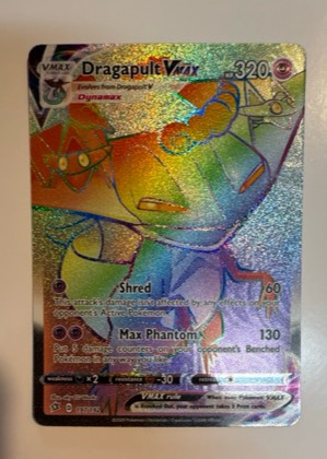 Dragapult VMAX (Secret), graded 9.0