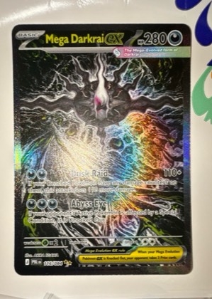 Mega Darkrai ex graded 9