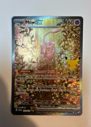 Mew ex, graded 9.0