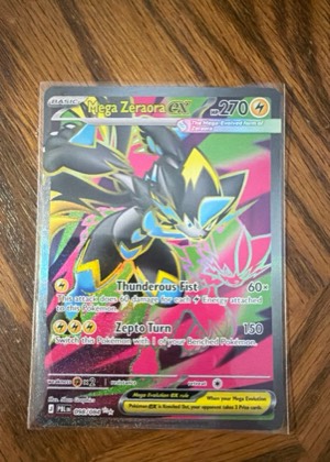 Mega Zeraora ex - 098/084 graded 9