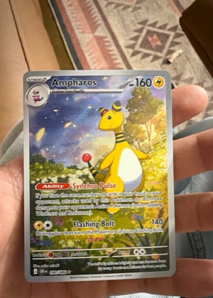 Ampharos, graded 9.0