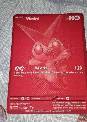 Victini, graded 9.0