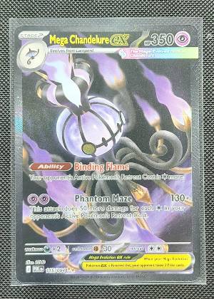 Mega Chandelure ex, graded 9.5