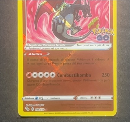 Radiant Charizard, graded 9.5