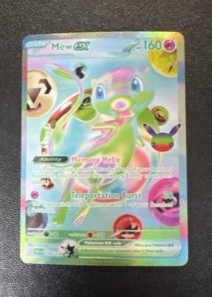 Mew ex graded 9