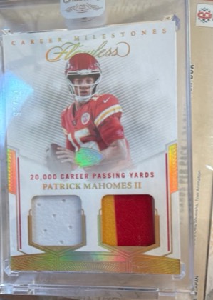 Patrick Mahomes II, graded 9.0