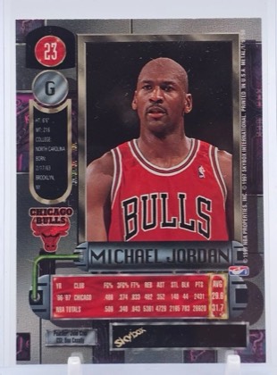 Michael Jordan, graded 8.5