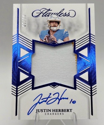 Justin Herbert, graded 7.0