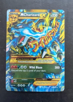 M Charizard EX (X) (Secret) graded 8