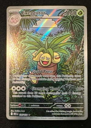 Exeggutor, graded 9.0