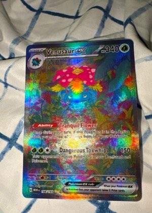 Venusaur ex, graded 9.0