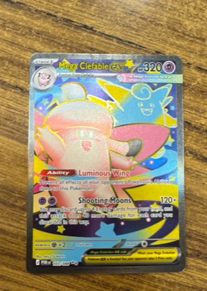 Mega Clefable ex - 103/088 graded 9