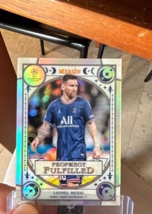 Lionel Messi, graded 8.5