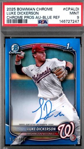 Luke Dickerson, graded 9.0
