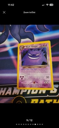 Dark Gengar, graded 9.0