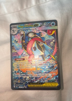 Mega Greninja ex, graded 9.0