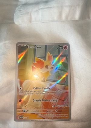 Fennekin - 080 (Pokemon Center Exclusive) graded 9